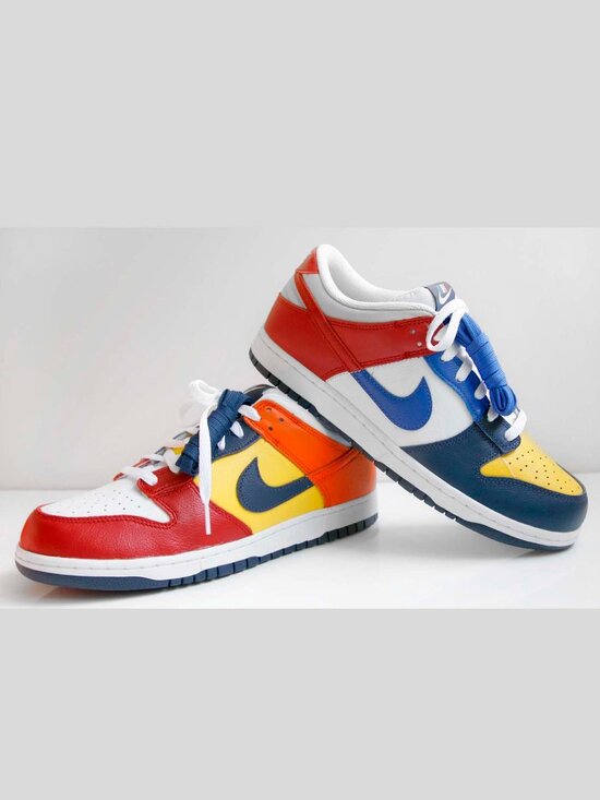 Nike Dunk Low Japan QS Men\'s Shoes Midnight Navy and Varsity Red Size 11 RARE main image 7